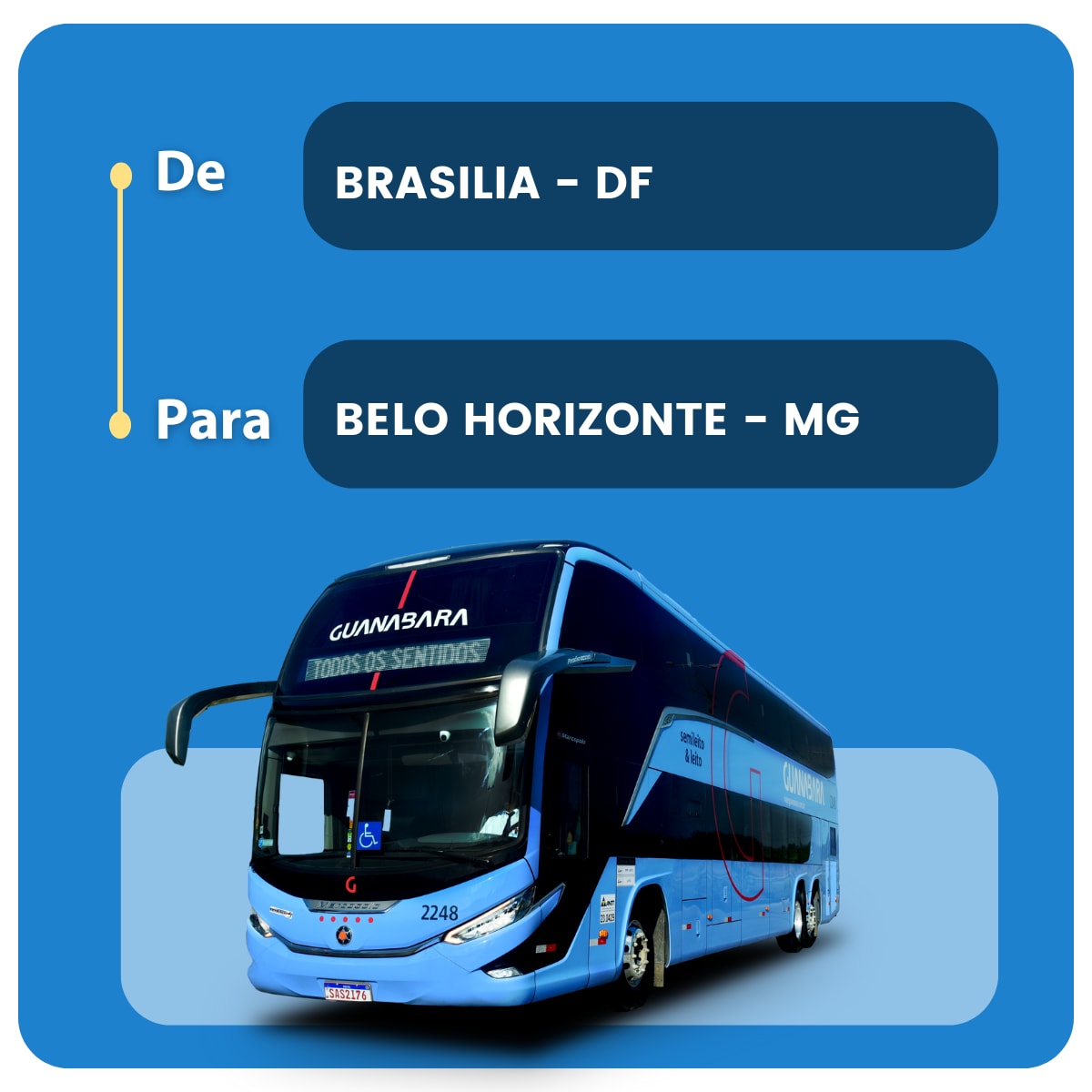 BRASILIA - DF - BELO HORIZONTE - MG